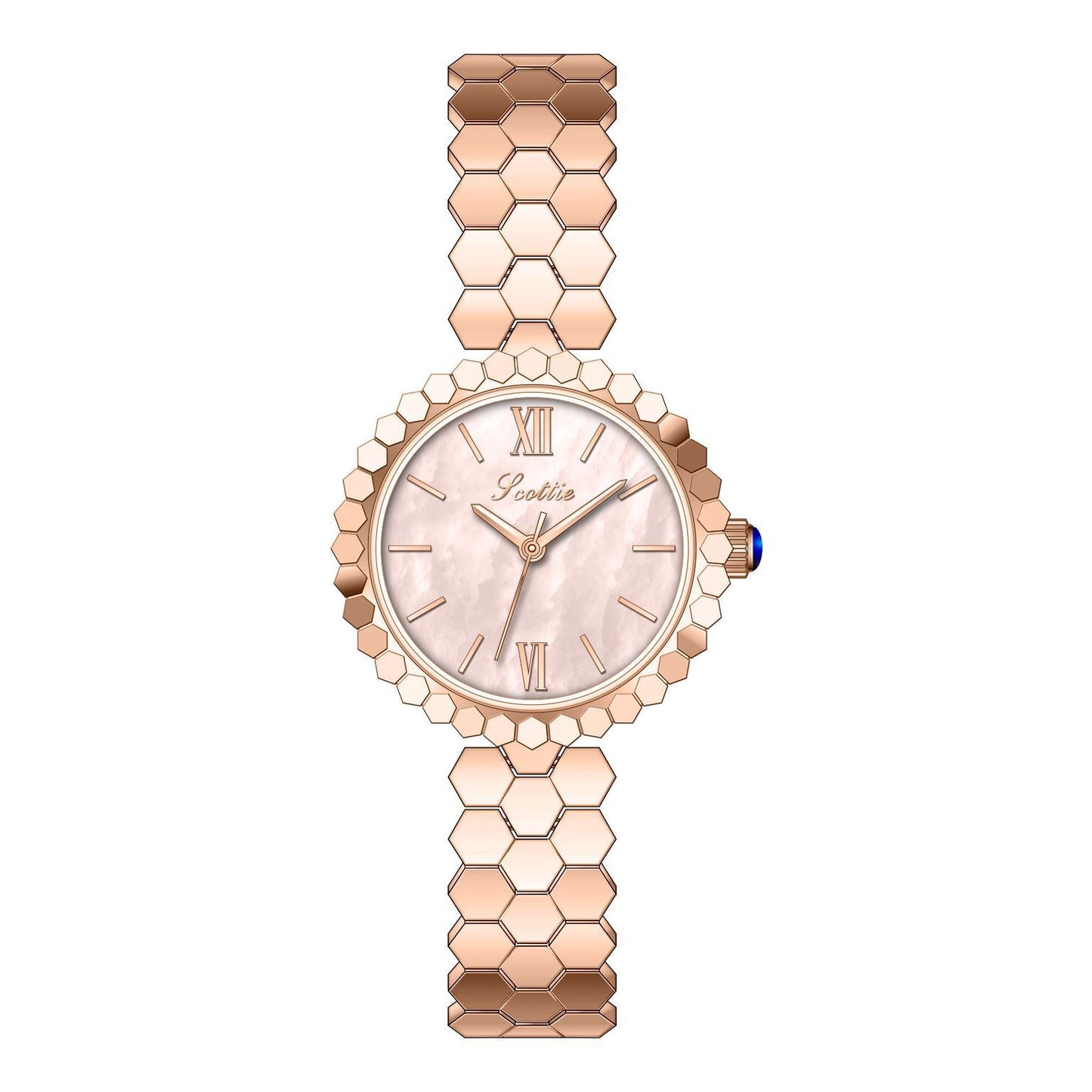 Women’s Rose Gold Small Quartz Watch