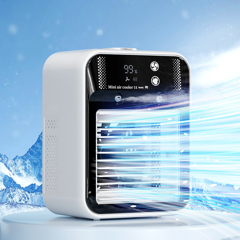 Portable Air Conditioner & Cooler Fan – Ideal for Rooms, Offices & Cars