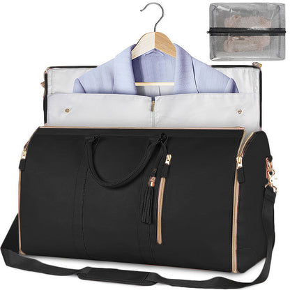 Large Capacity Women's Travel Duffle Bag & Suit Tote