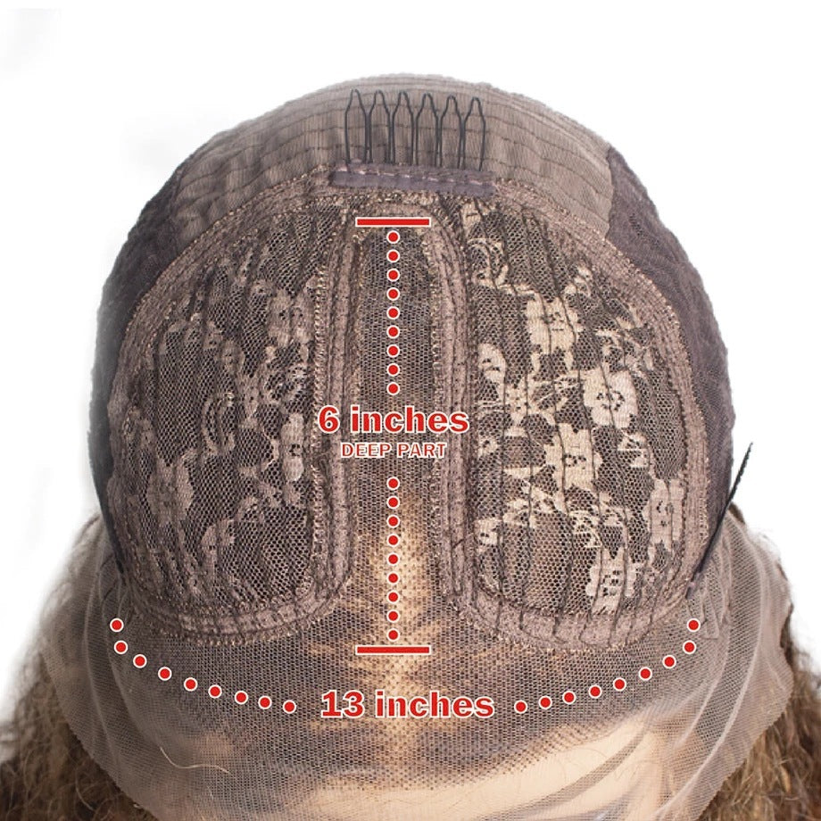 Big Wave Human Hair Wig – Medium & Long Curly Style