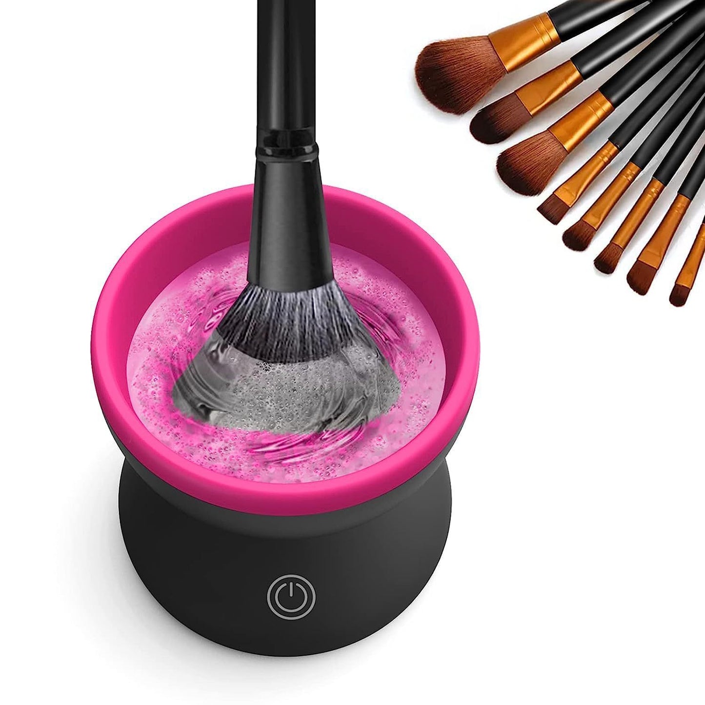Electric Makeup Brush Cleaner – Portable USB Automatic Cleaning Machine