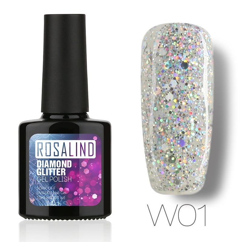 Diamond Nail Gel – Shiny Long-Lasting Gel Polish for Sparkling Nail Art