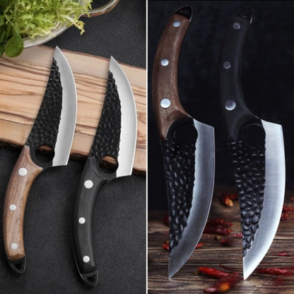 "Butcher Knife for Slaughter, Skinning, and Boning Meat – Ideal for Cutting Pigs"