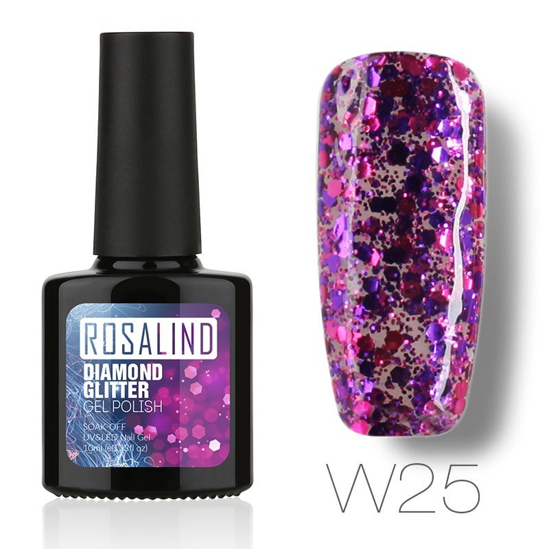 Diamond Nail Gel – Shiny Long-Lasting Gel Polish for Sparkling Nail Art