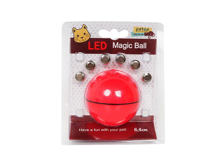 LED Laser Rolling Cat Toy Ball – Electronic Interactive Play Toy for Pets