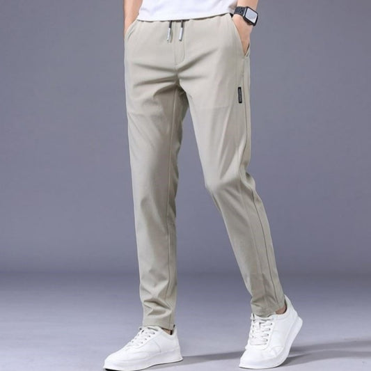 Men’s Drawstring Casual Pants – Loose Fit