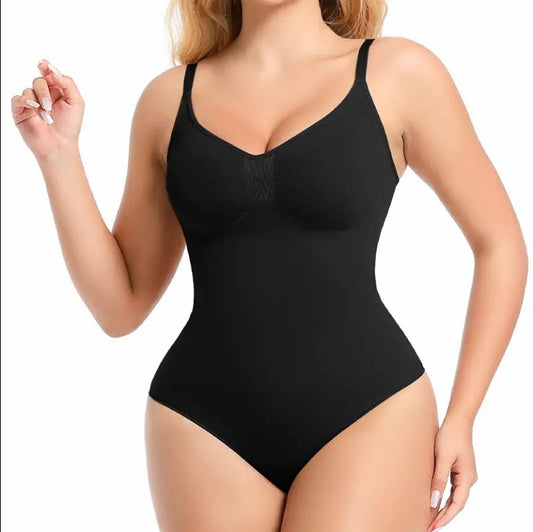 Women’s Seamless One-Piece Body Shaper Swimsuit