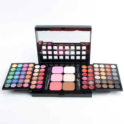 78-Color Makeup Set – Powder & Lipstick