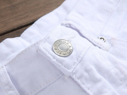 Men’s Newspaper Print Jeans