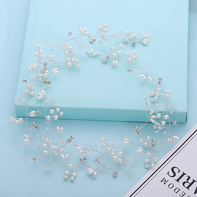 Crystal Pearl Wedding Hair Accessories