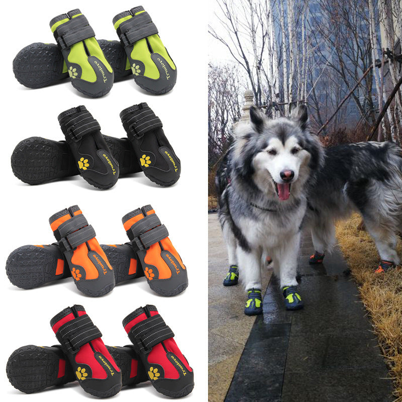 Non-Slip Big Dog Shoes – Durable Pet Boots for Large Dogs
