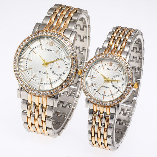 Luxury Classic Diamond Business Watch
