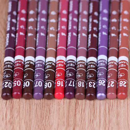 2-in-1 Waterproof Eyeliner & Lip Pencil – Long Lasting Makeup Pen