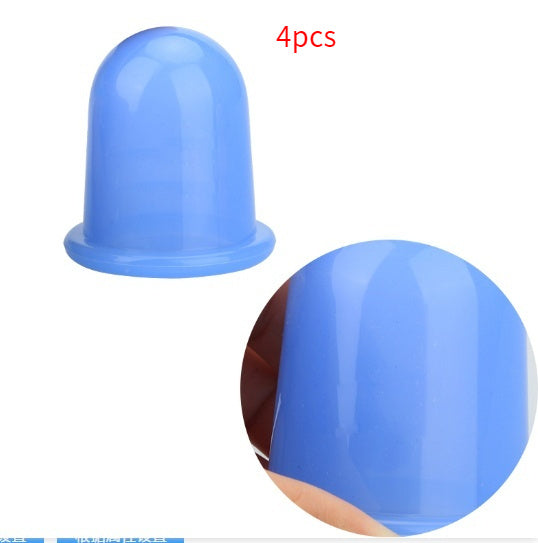 Silicone Vacuum Cupping Therapy Set – Transparent Medium Cup