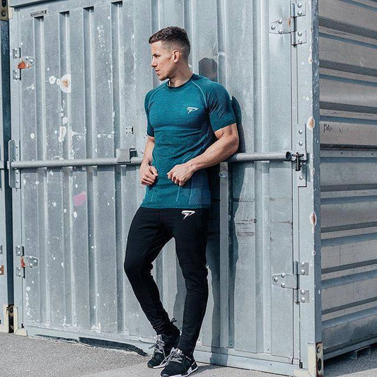 Men’s Workout T-Shirt – Quick Dry Gym & Fitness Training Top
