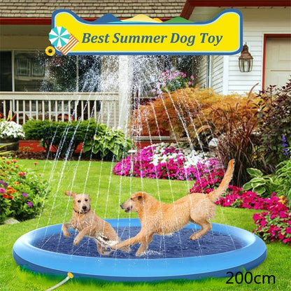 Non-Slip Splash Pad – Fun Backyard Water Toy for Kids & Pets