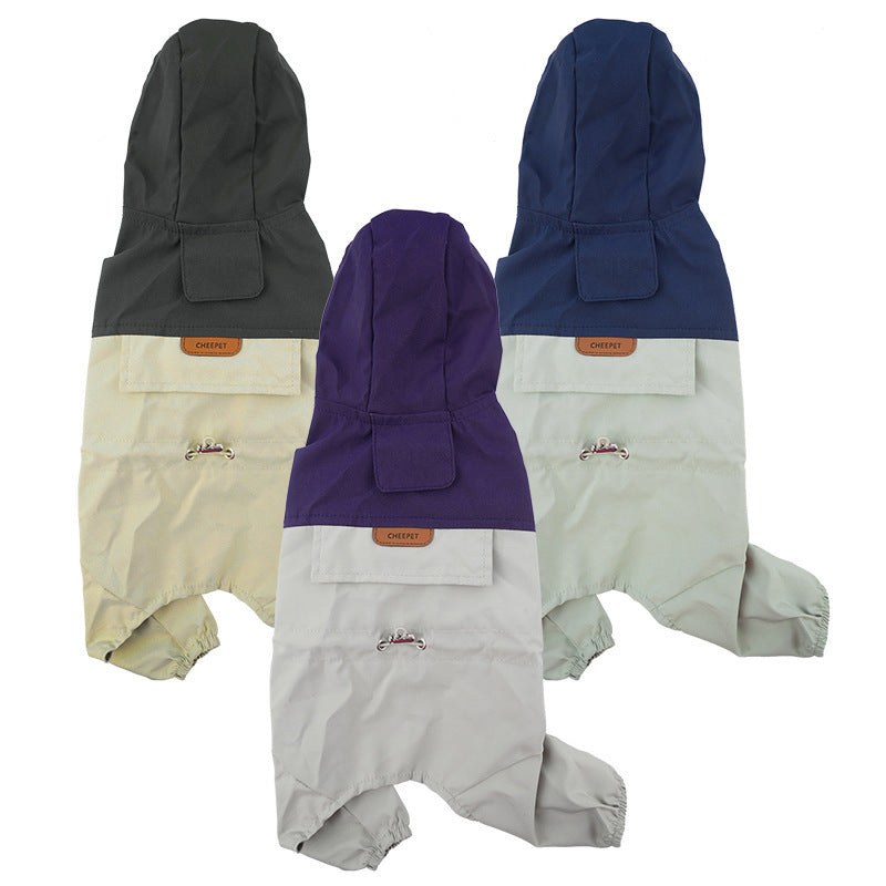 Pet Raincoat – Waterproof Dog Clothing for Small & Medium Breeds