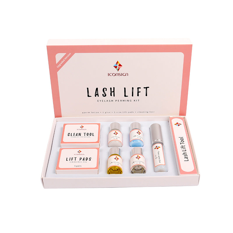 "ICONSIGN Lash Lift Kit Upgrade Version Eyelash Perming and Lifting Tools"