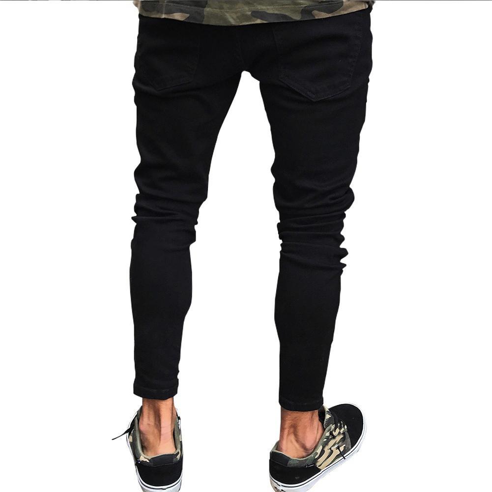 Men’s Ripped Basic Jeans