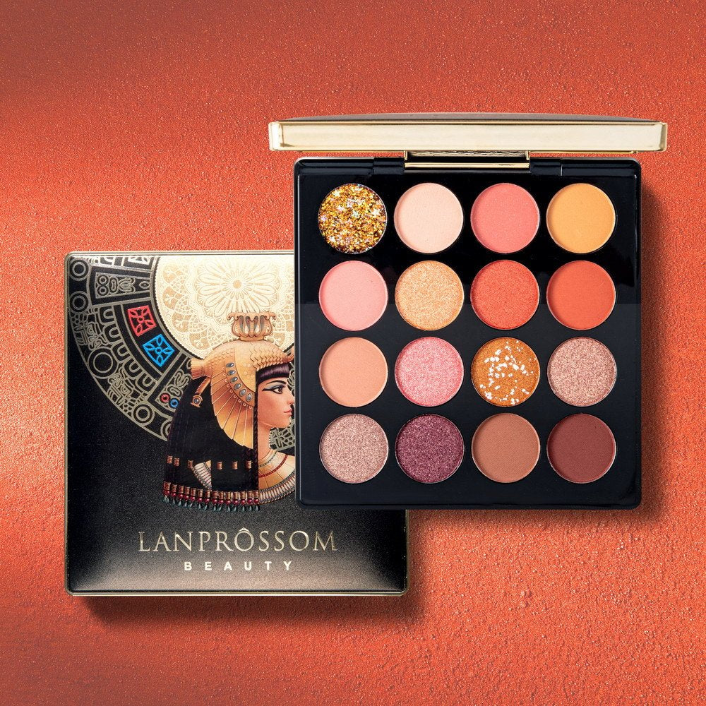 16-Color Shimmer & Matte Makeup Palette