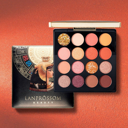 16-Color Shimmer & Matte Makeup Palette