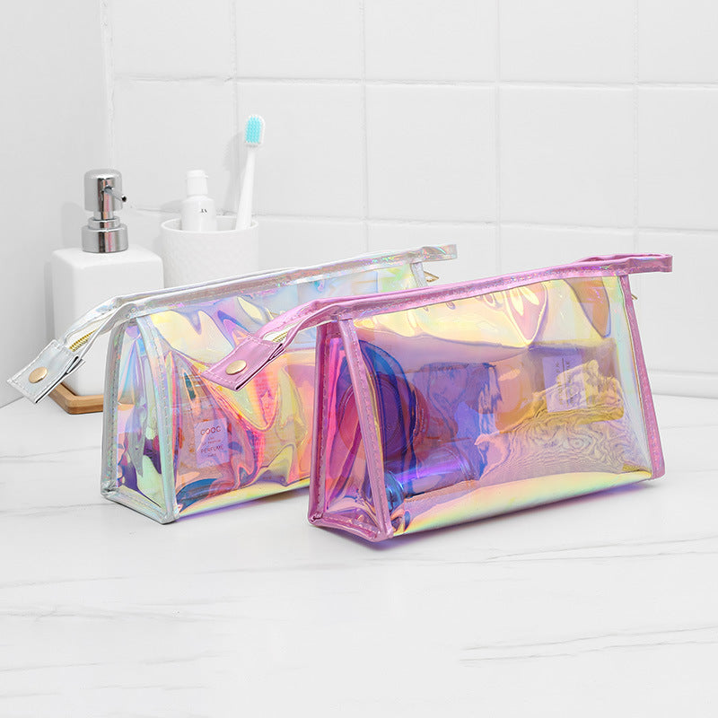 Women’s Transparent Laser Cosmetic Bag