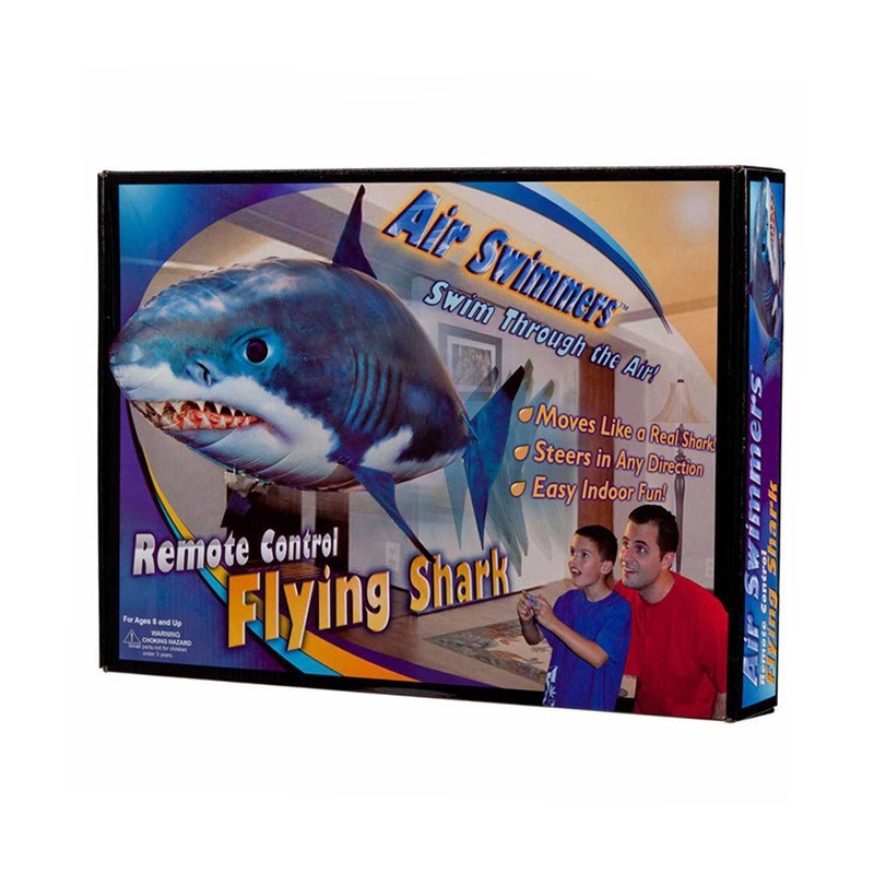 RC Shark Toy – Infrared Air & Swimming Fish for Kids