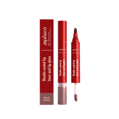 2-in-1 Waterproof Lip Gloss