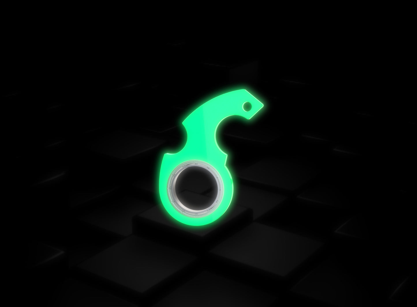 Creative Fidget Spinner Keychain – Stress Relief Toy