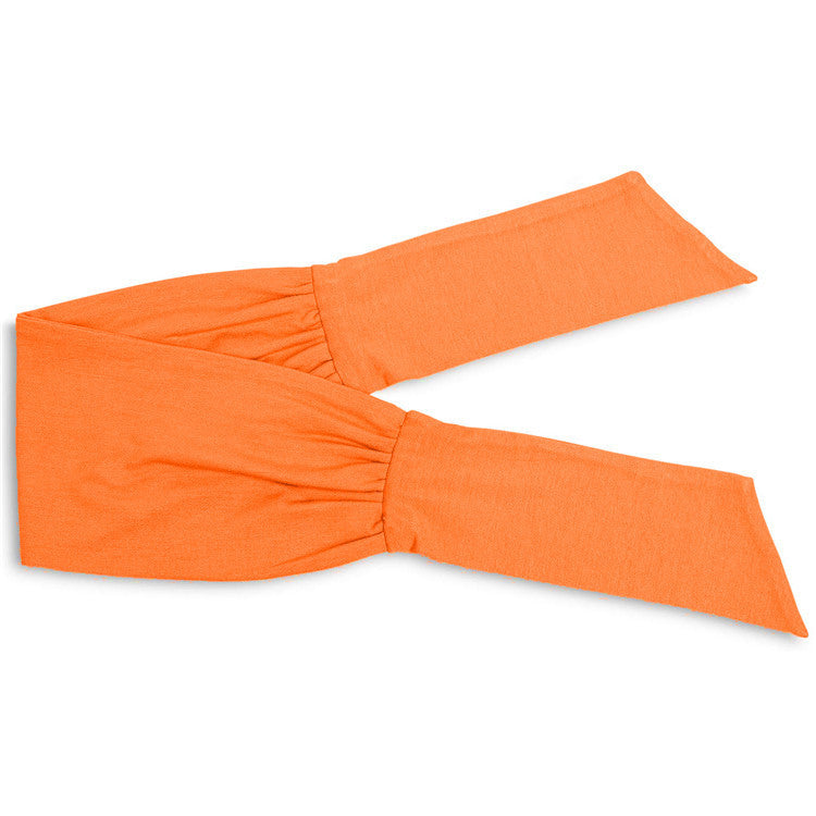 Knotted Yoga Hair Band – Elastic Sports Headband Bandana