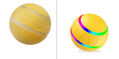 Smart Interactive Cat Toy – USB Rechargeable Self-Rotating Ball
