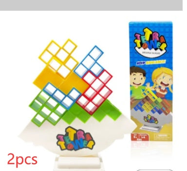 Balance Stacking Tower Game – Fun Block Puzzle for Kids & Adults