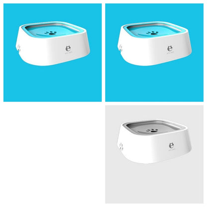1.5L Cat & Dog Water Bowl – Anti-Overflow Slow Feeder & Floating Pet Fountain, ABS & PP Materials