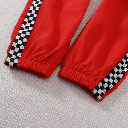 Toddler Racing Driver Jumpsuit Costume Outfit