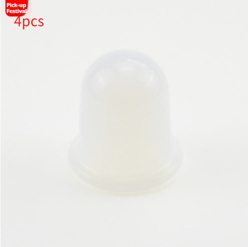 Silicone Vacuum Cupping Therapy Set – Transparent Medium Cup