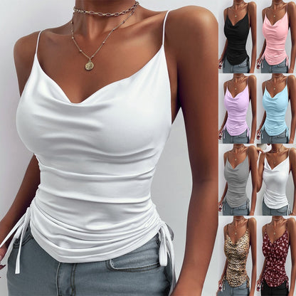 Women’s Spaghetti Strap V-Neck Camisole Top