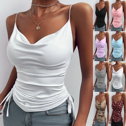 Women’s Spaghetti Strap V-Neck Camisole Top