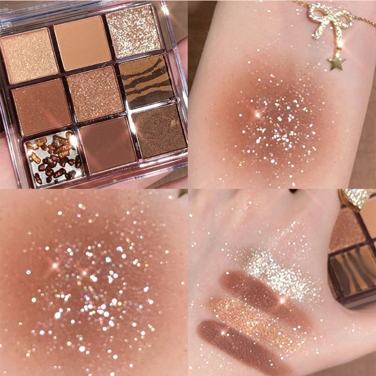 Acrylic Eyeshadow Palette – 9 Colors Fashion Personality