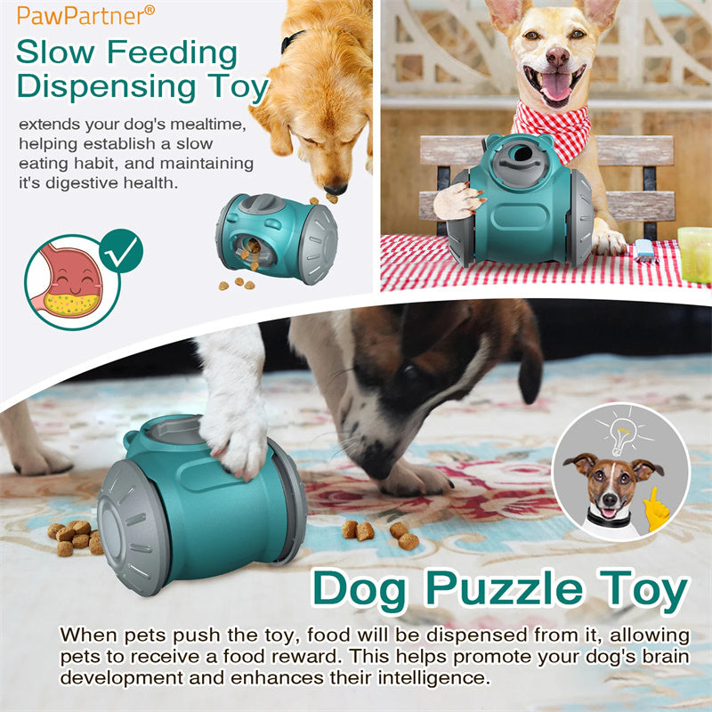 Interactive Dog Tumbler Toy & Slow Feeder for Pets