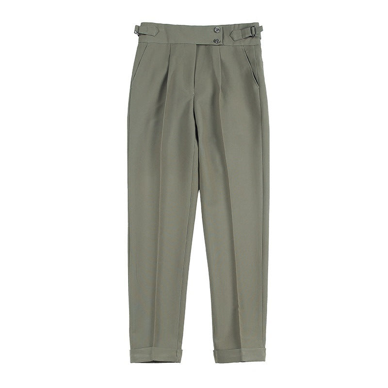 Men’s British Style Suit Pants