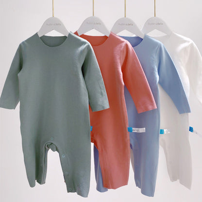 "Baby Pajamas Cotton Climbing Romper Sleepwear"