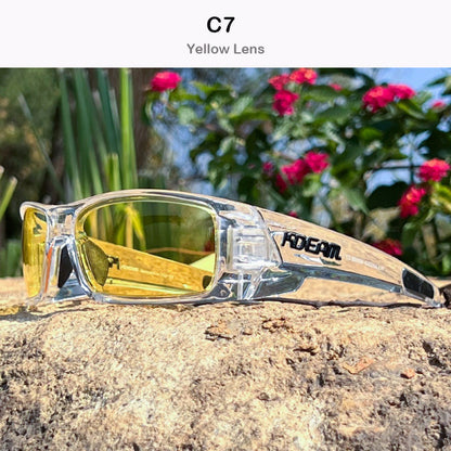 Trendy Outdoor Sports Polarized Sunglasses Men And Women Eye Protection Colorful Sunglasses