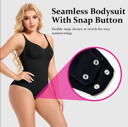Women’s Seamless One-Piece Body Shaper Swimsuit