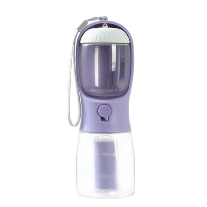 Multi-Functional Pet Travel Cup – Water, Food, Bags