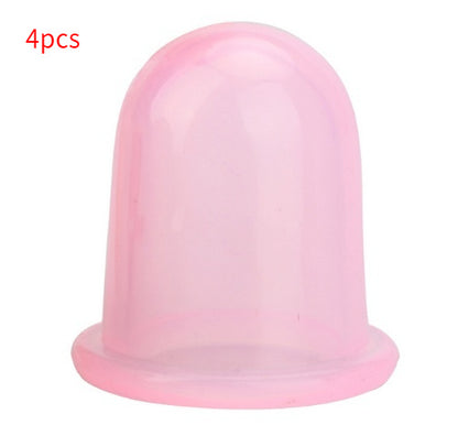 Silicone Vacuum Cupping Therapy Set – Transparent Medium Cup