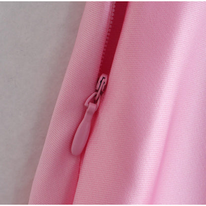 Women's Satin Slip Dress – Elegant Sleeveless Backless Summer Sexy Dress