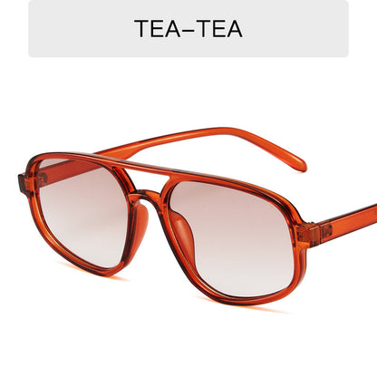 Fashion Simple Double Beam Sunglasses