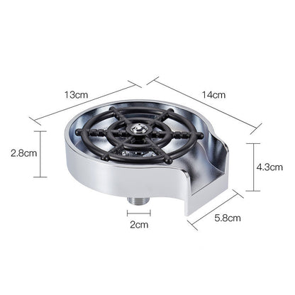 Cup Washer for Sink – High-Pressure Automatic Faucet Rinser for Bar, Kitchen, Coffee Pitchers