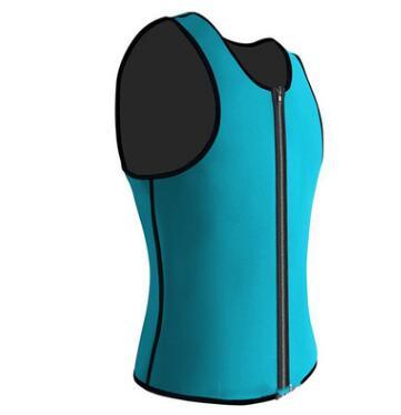 Men’s Sports Rubber Vest – Compression Waist Trainer Corset for Fitness