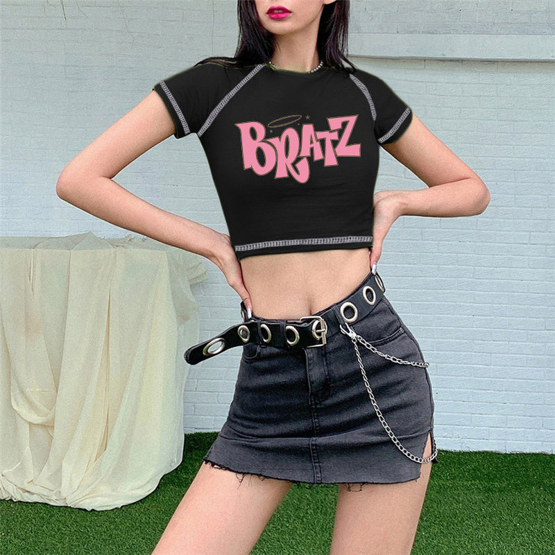 Women’s Y2K Vintage Goth Street T-Shirt
